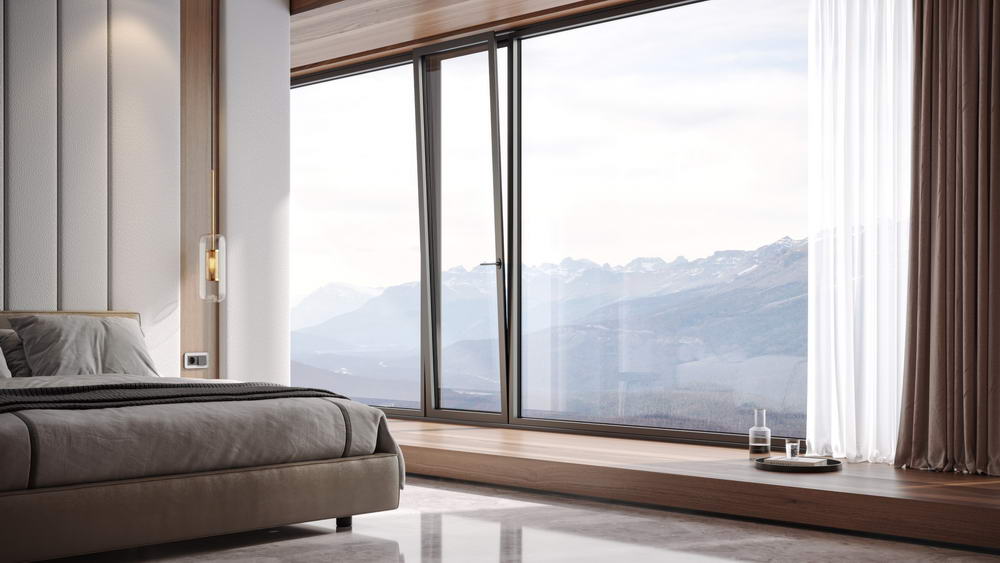 悦界90内倒侧滑窗-室内