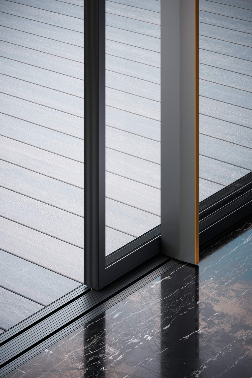 揽胜138全景推拉门-细节